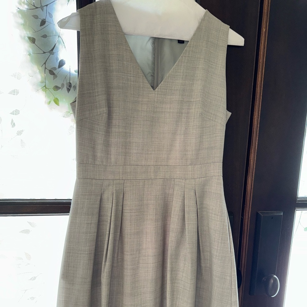 J. Crew Wool Fit and Flare Sleeveless Dress Sz 4